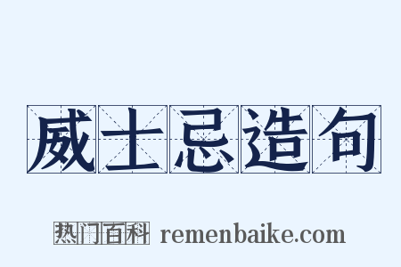 威士忌造句是什么意思的图片